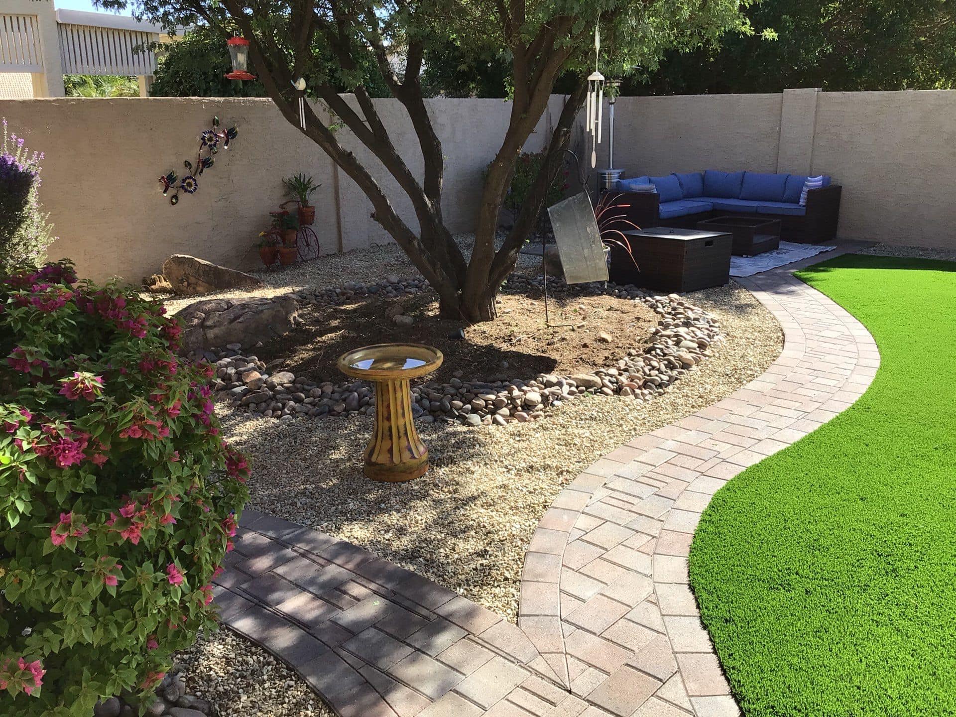 The Perfect Gift for Your Backyard: Artificial Grass and Pavers
