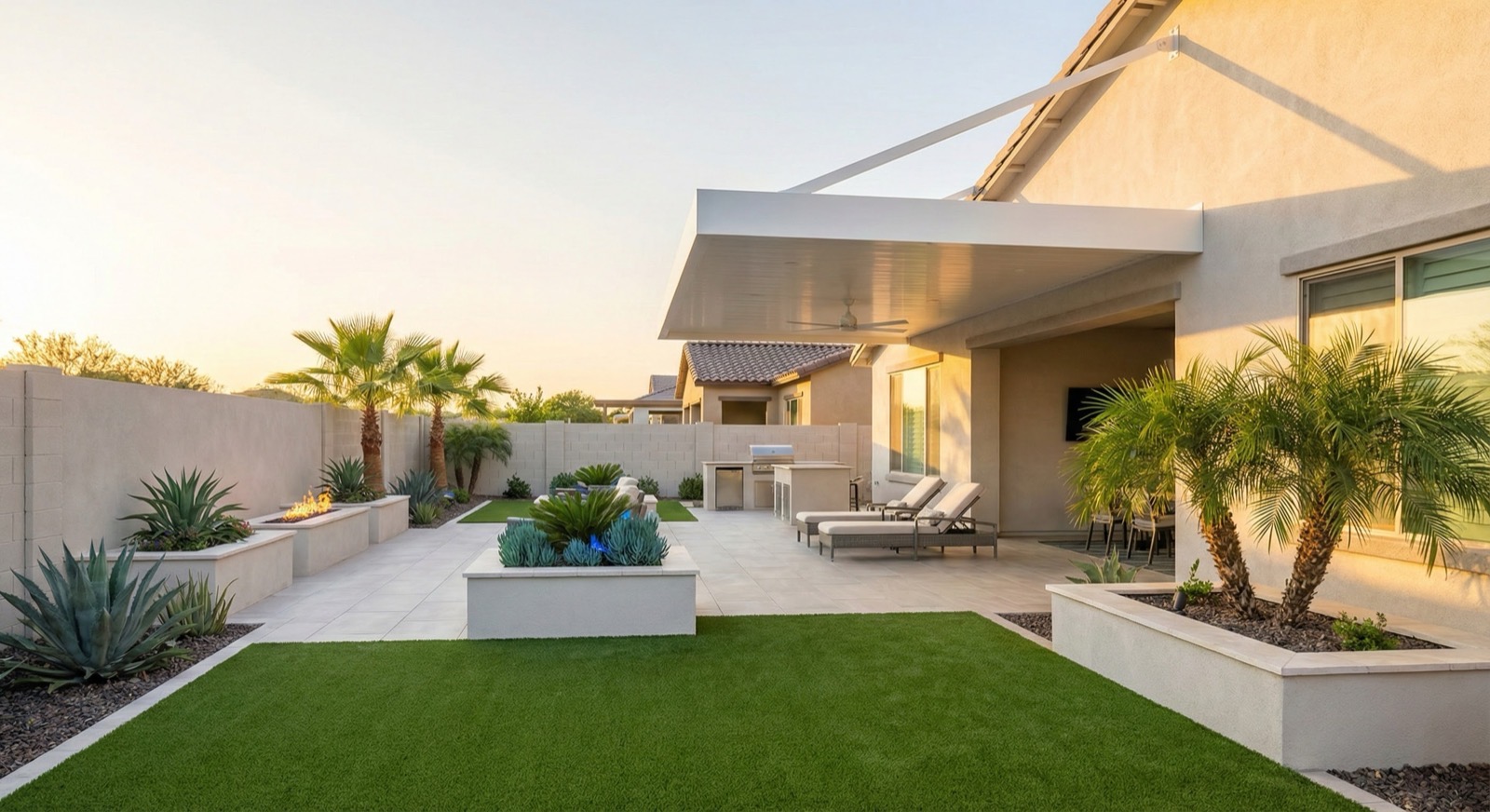 Shaded Patio Retreat