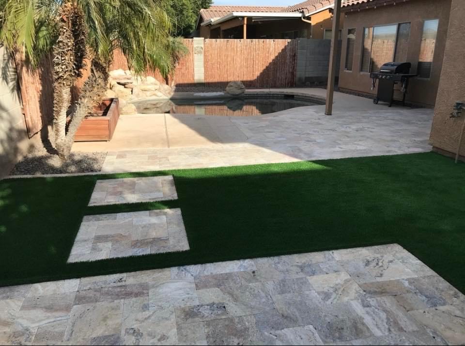 Paver Patio Build