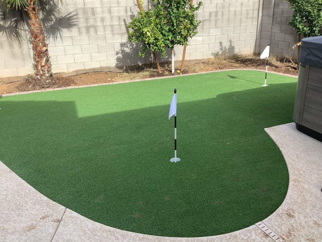 Backyard Putting Green