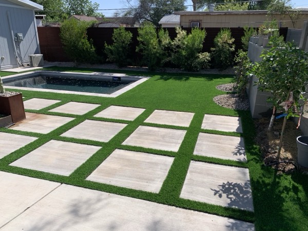 Arizona backyard transformation — before and after by Green Forever Arizona
